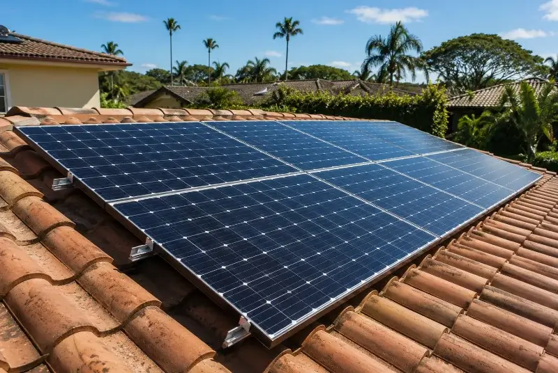 Installation de panneaux solaires à Saint-Georges-de-Pointindoux